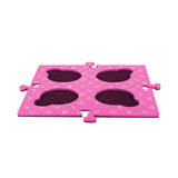 Dog Bowls, Feeders & Waterers: Tech4Pets Pink Mat 2-Pack for Talking Buttons & Floor