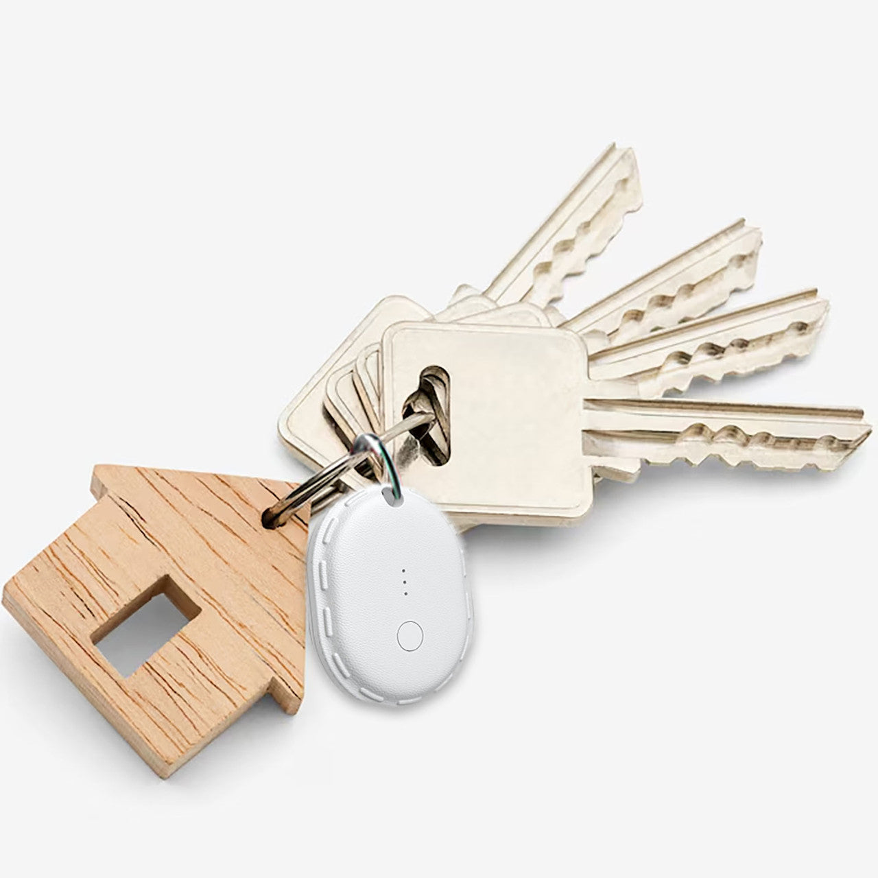 Powerboards & Adapters: Laser Mini Smart Tag with Apple Find My Tracking White