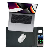 Desktops & Accessories: Laser Wireless Charging Laptop Sleeve Up to 16 Inch Black