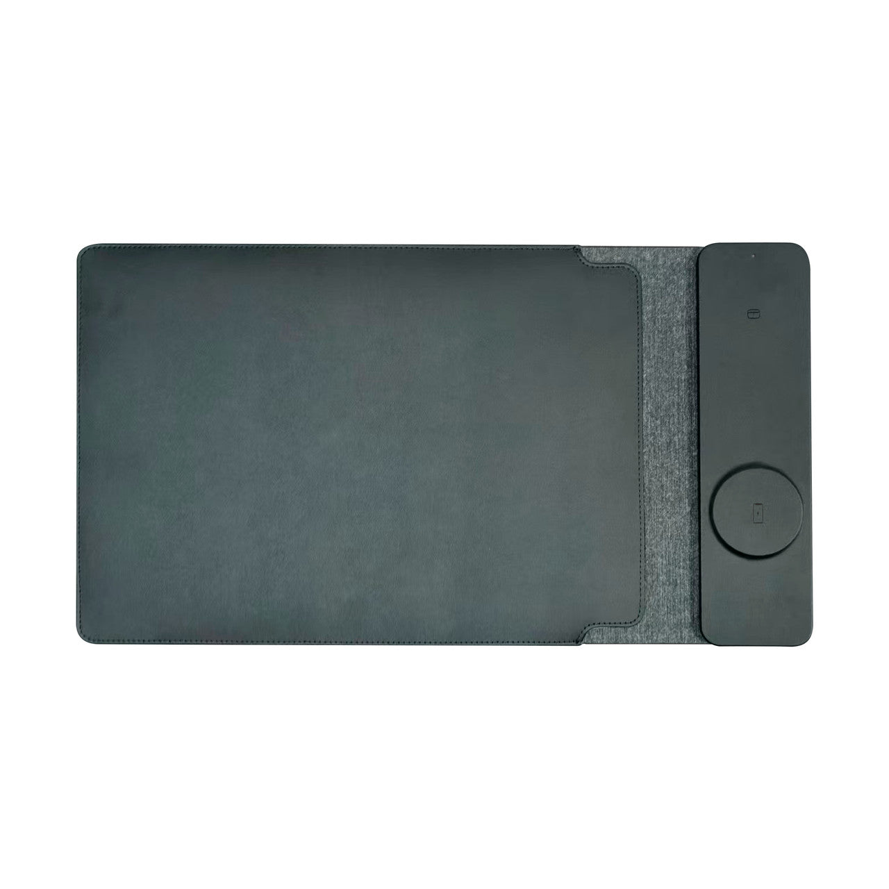 Desktops & Accessories: Laser Wireless Charging Laptop Sleeve Up to 16 Inch Black