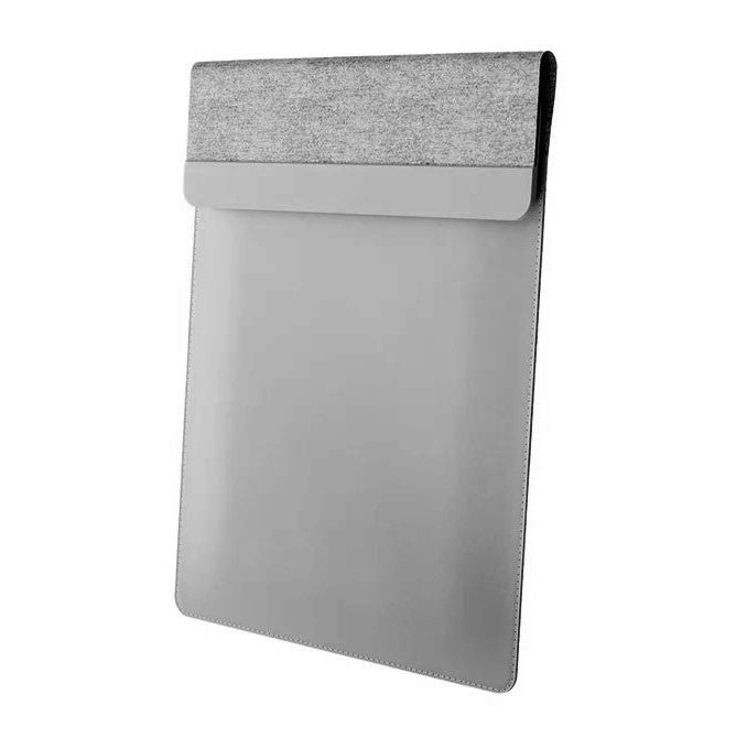 Desktops & Accessories: Laser Wireless Charging Laptop Sleeve Up to 16 Inch Grey