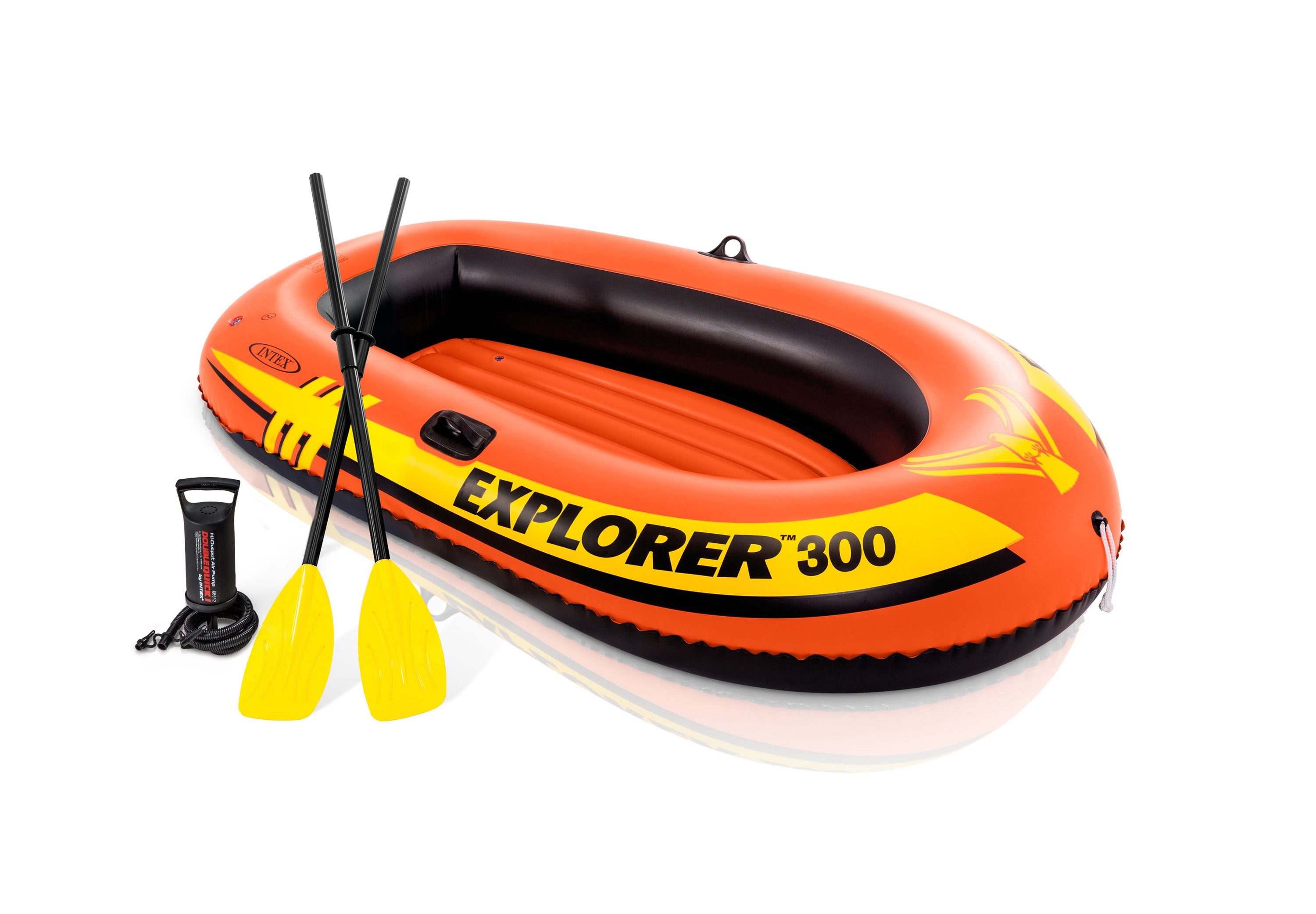 Canoes & Kayaks: Intex Explorer 300 - Inflatable Boat 58332