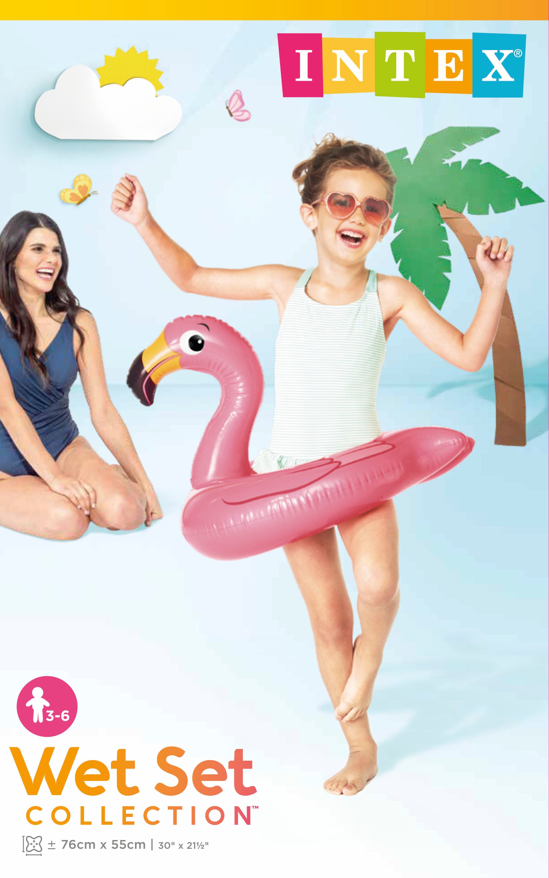 Pool Toys & Inflatables: Intex Animal Split Rings 59220