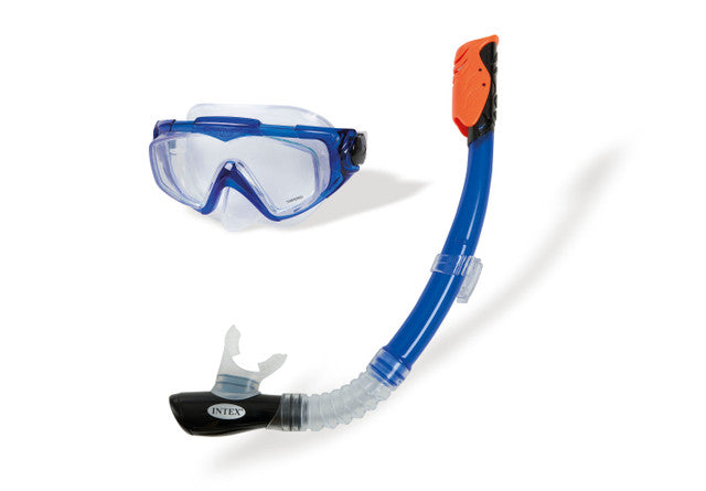 Pool Toys & Inflatables: Intex Mask Snorkel Set Aqua Sport Silicone Set 55962