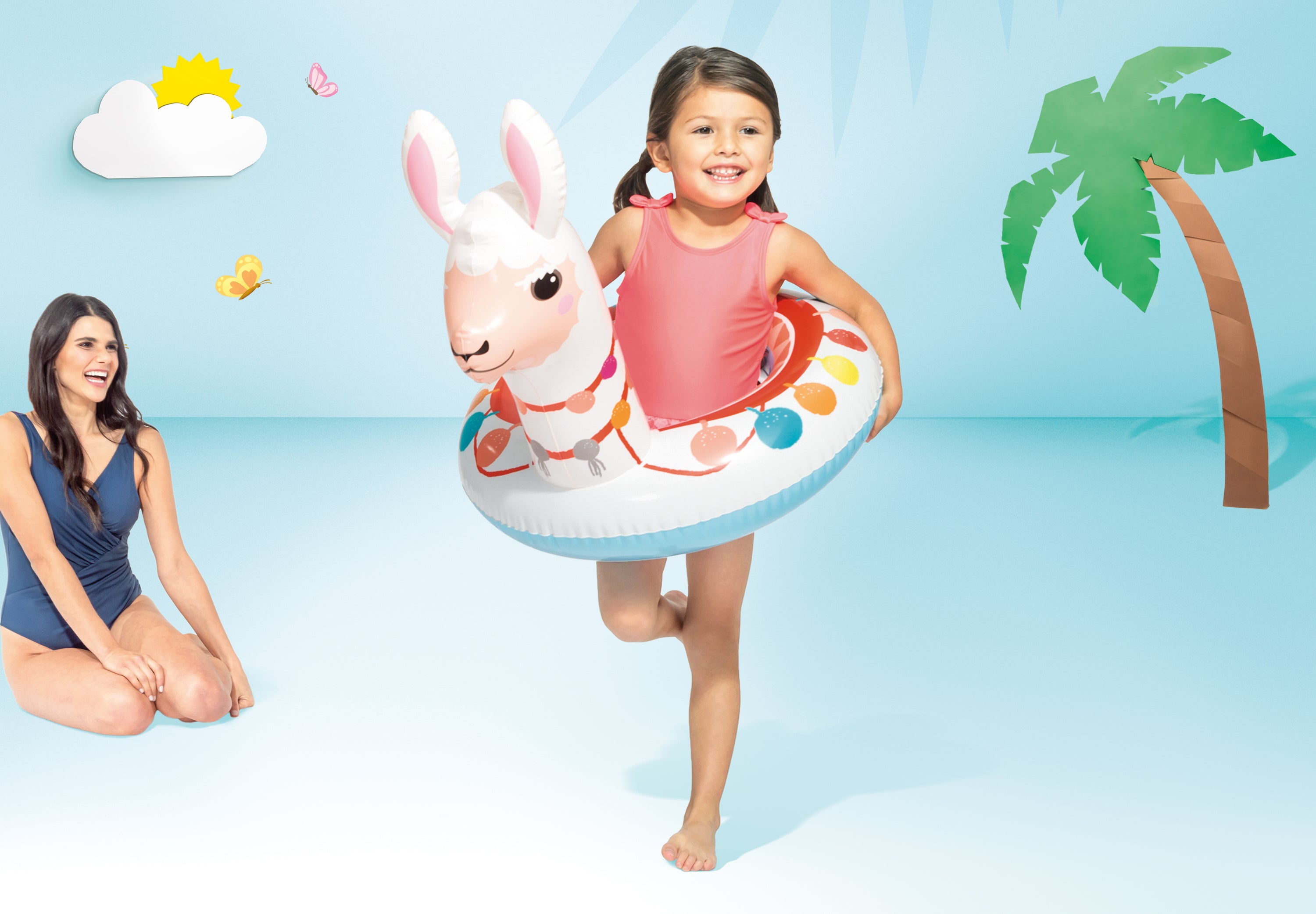 Pool Toys & Inflatables: Intex Big Animal Rings 58221