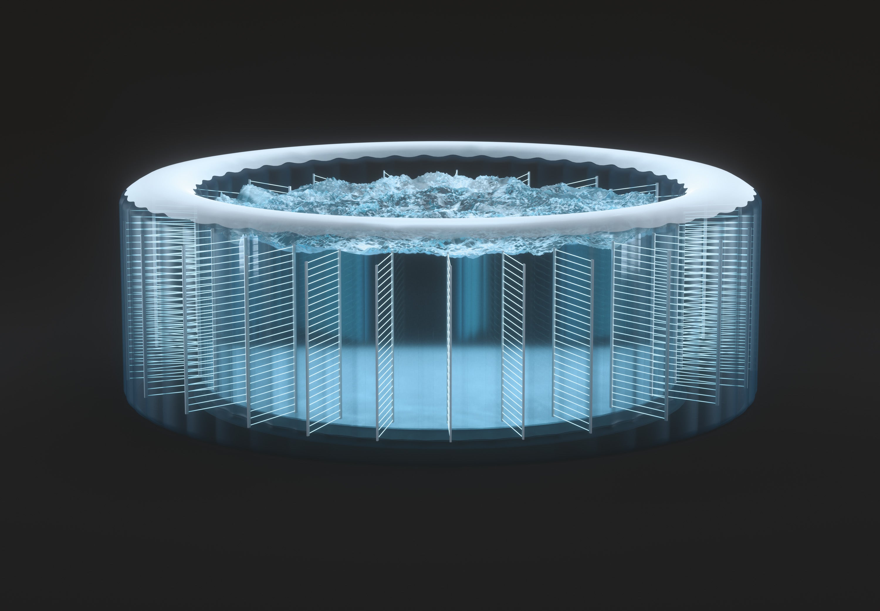 Spas & Accessories: Intex PureSpa Bubble Massage 6 Person Spa 28428