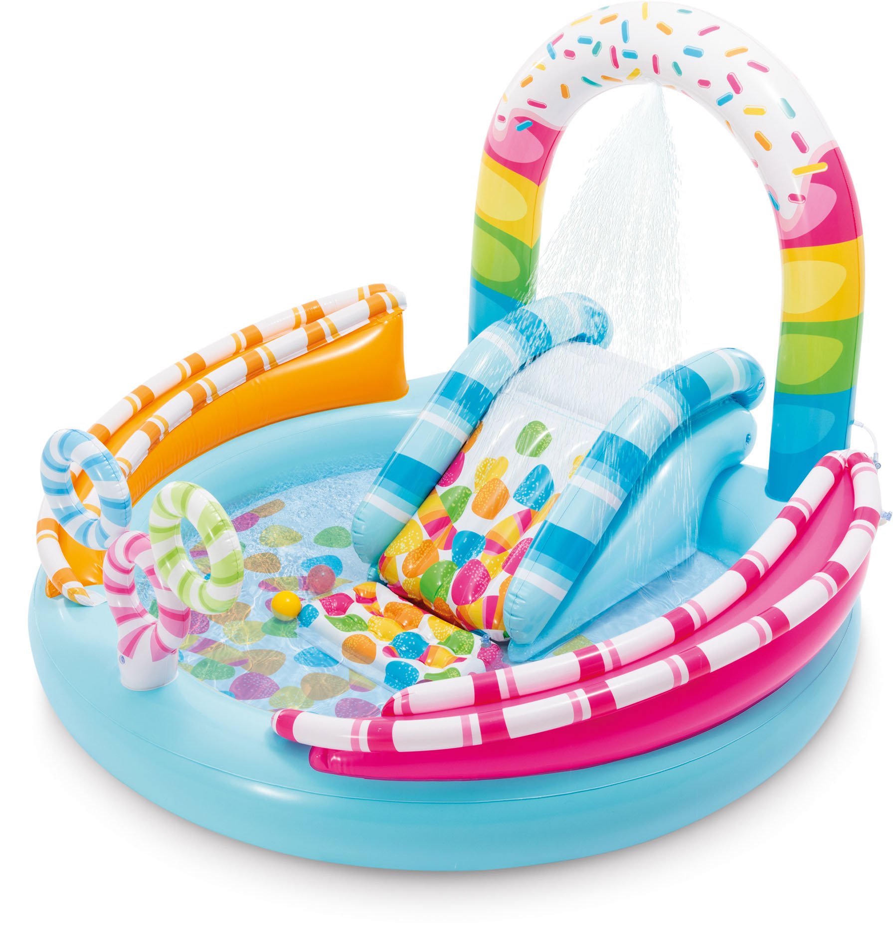 Swimming Pools: Intex Candy Fun Inflatable Play Centre 57144