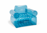 Arm Chairs & Recliners: Intex Transparent Blue Inflatable Armchair 66503