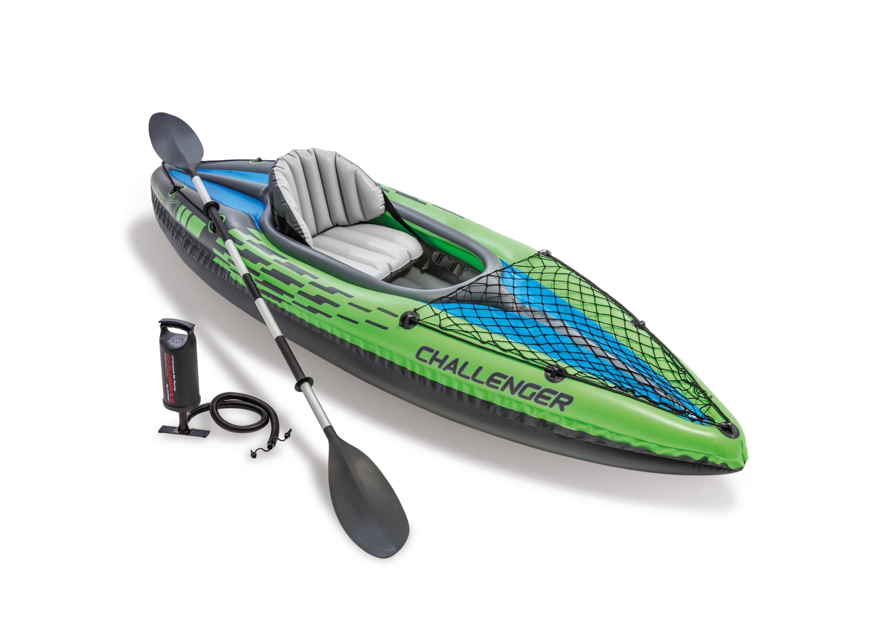 Canoes & Kayaks: Intex Challenger K1 Kayak 68305