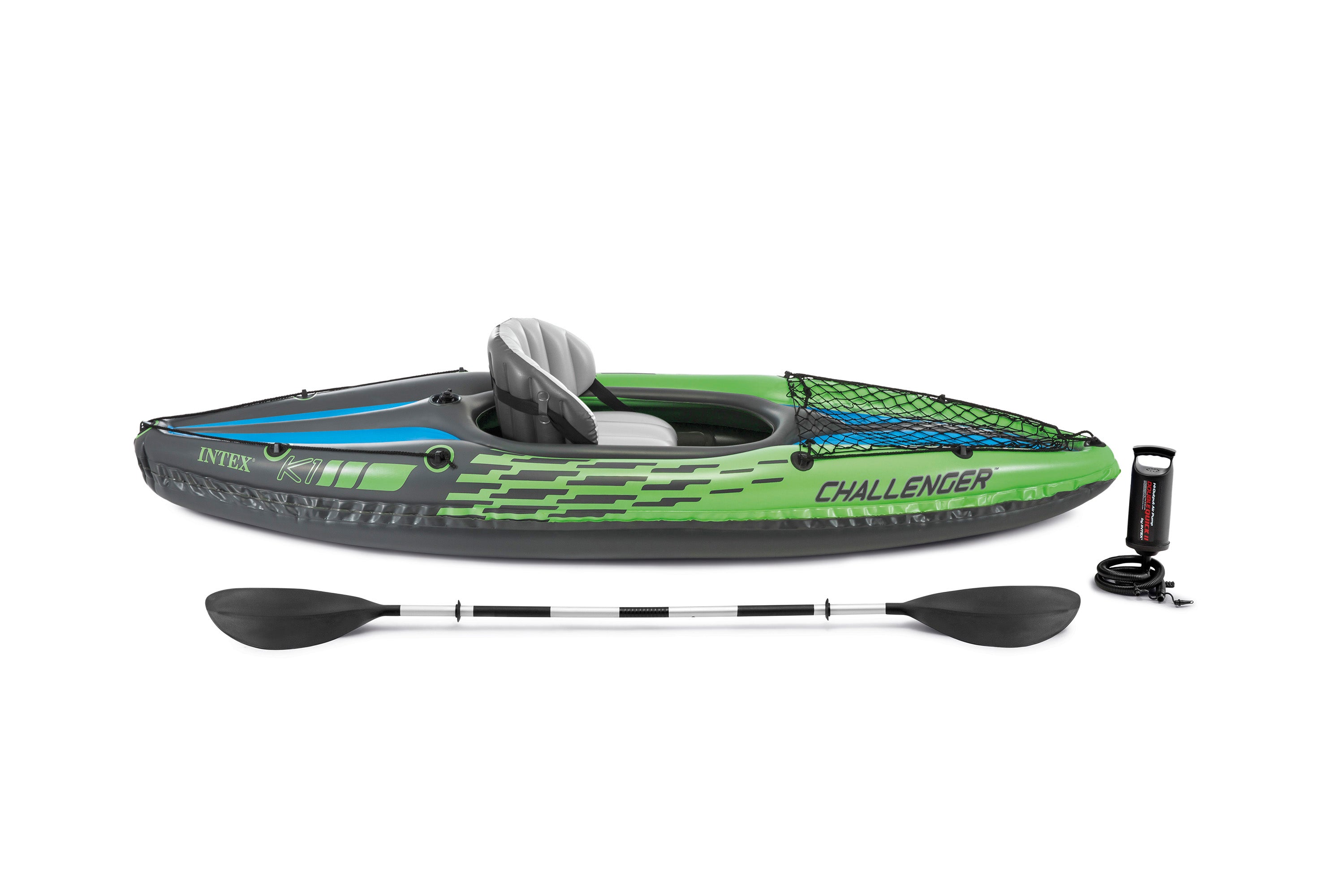 Canoes & Kayaks: Intex Challenger K1 Kayak 68305
