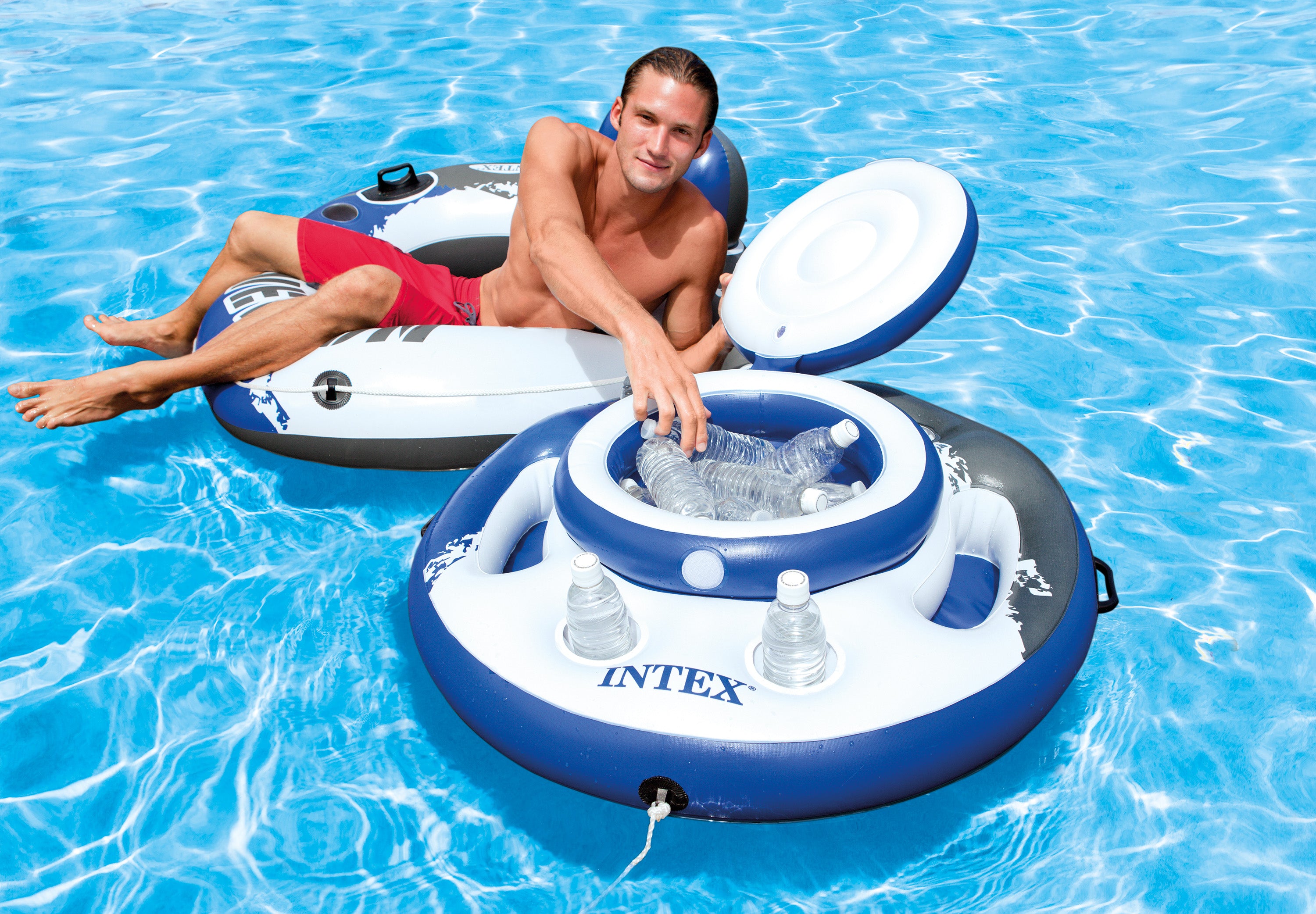 Pool Toys & Inflatables: Intex Mega Chill Inflatable Cooler 56822
