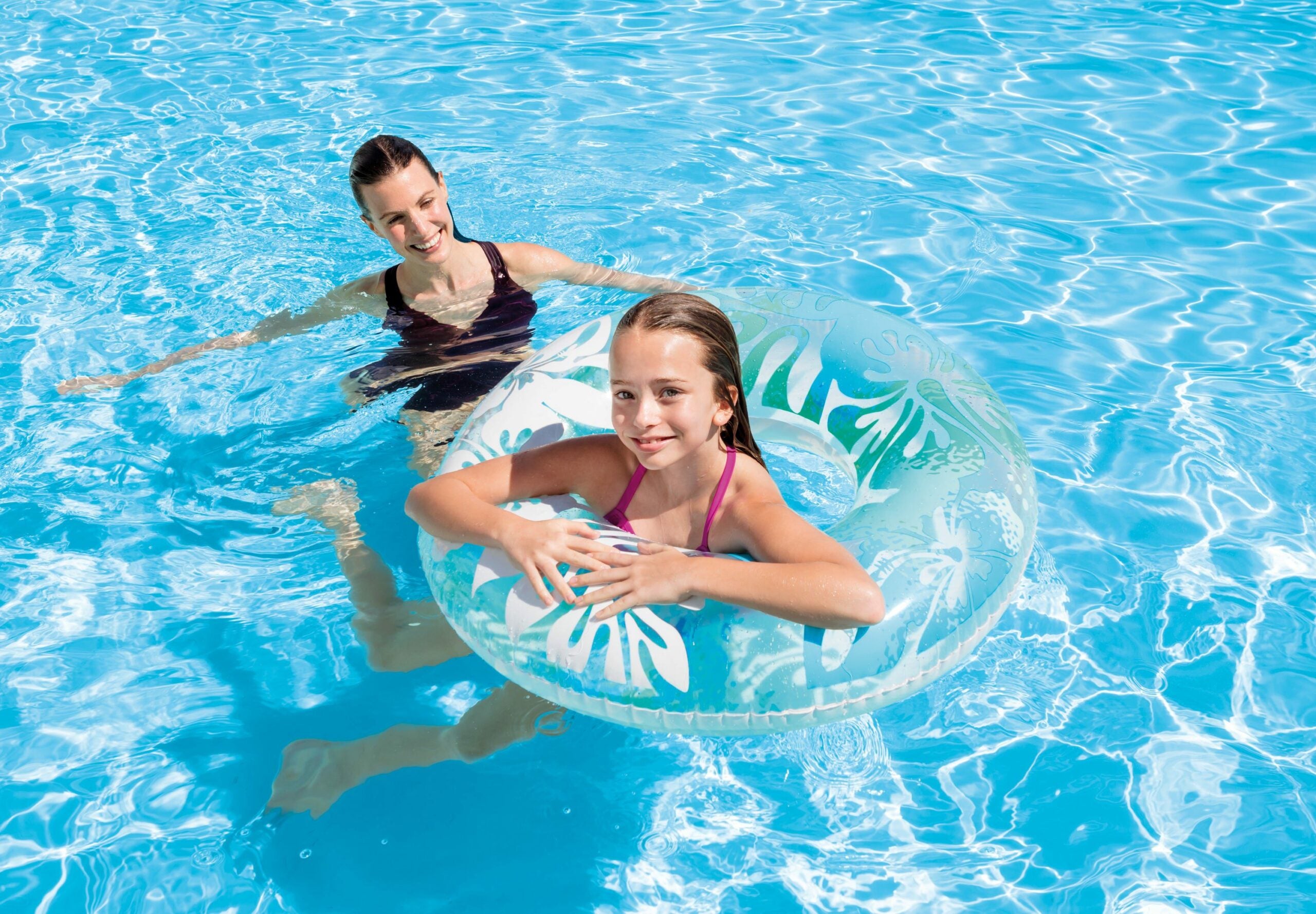 Pool Toys & Inflatables: Intex Clear Colour Tubes 59251
