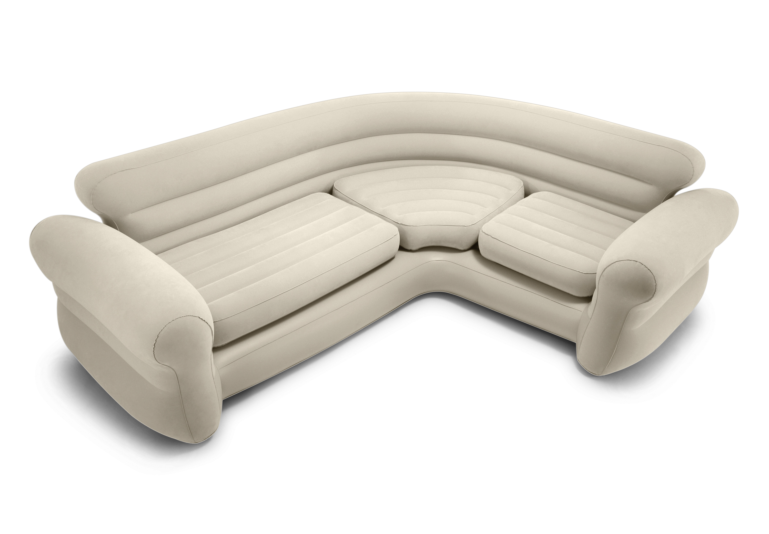 Sofas & Sofa Beds: Intex Corner Sofa L-Shaped Inflatable Couch 68575