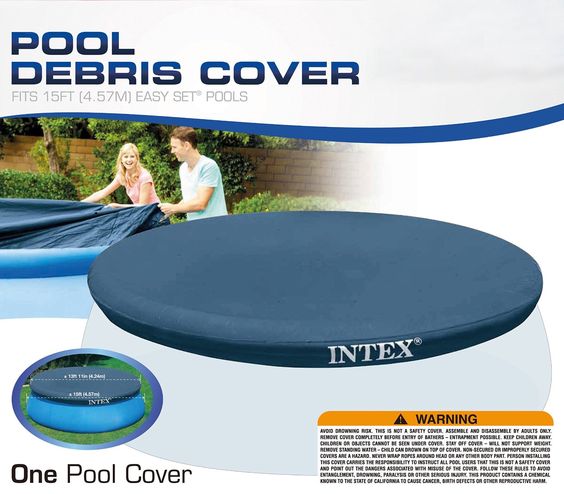 Pool Covers & Accessories: Intex Easy Set Pool Cover 457cm