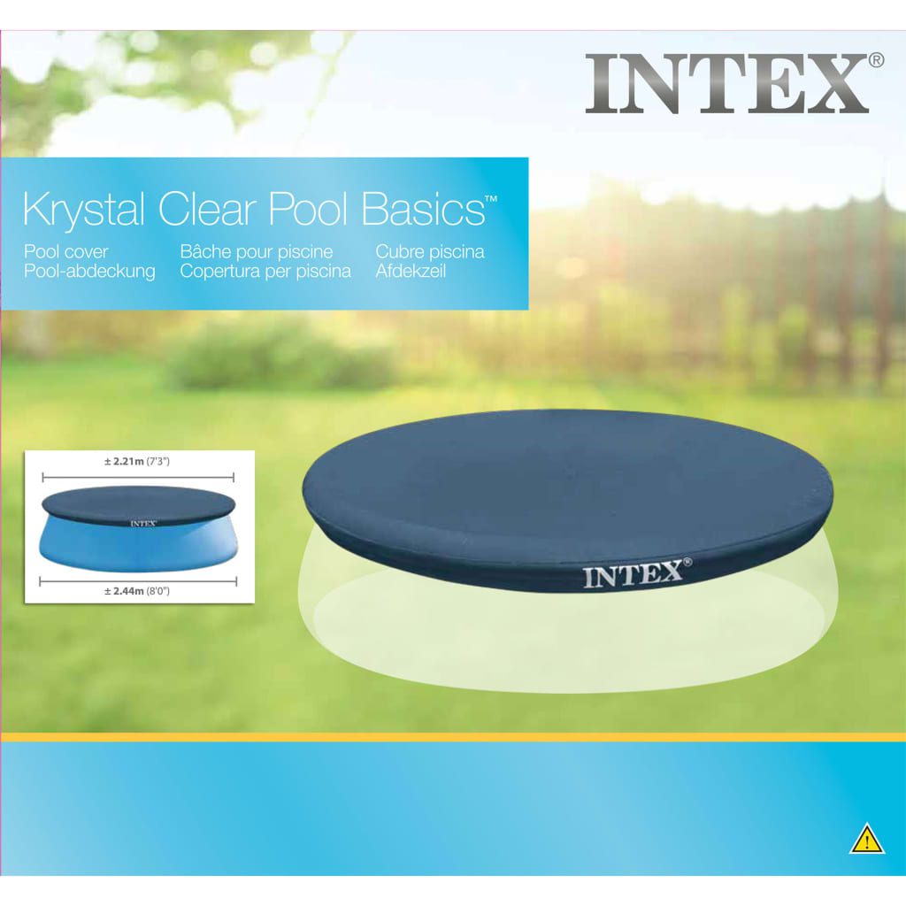 Pool Covers & Accessories: Intex Easy Set Pool Cover 244cm
