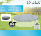 Pool Covers & Accessories: Intex Deluxe Pool Cover for 16' 4.88m Round Swimming Pools 28040