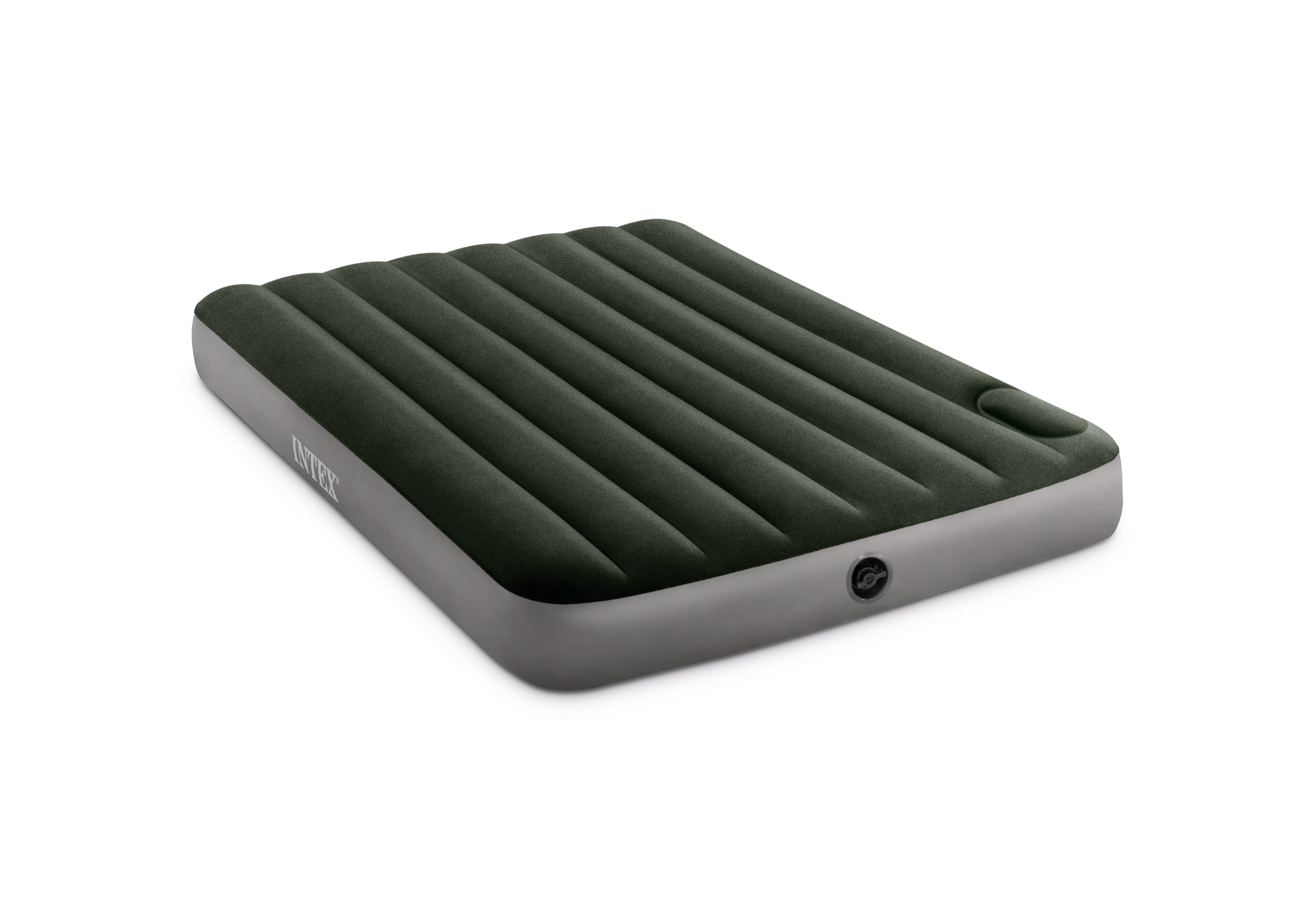 Inflatable Mattresses: INTEX Double Dura-Beam Standard Downy Air Mattress 10" w/ Built-In Foot Pump
