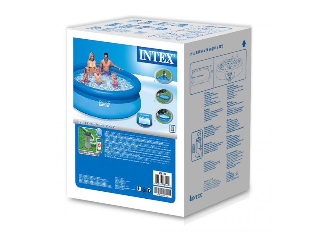 Swimming Pools: Intex Easy Set Pool Package 10' 3.05M X 76CM 28122