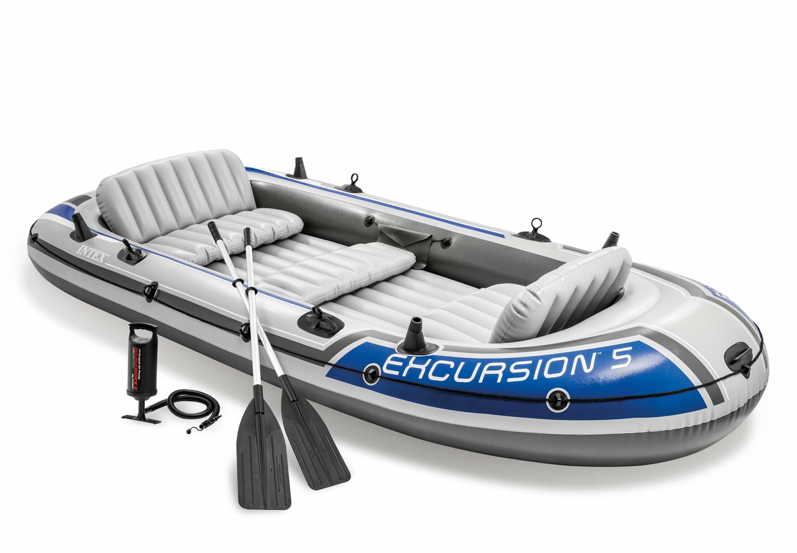 Canoes & Kayaks: Intex Excursion 5 Boat Set 68325