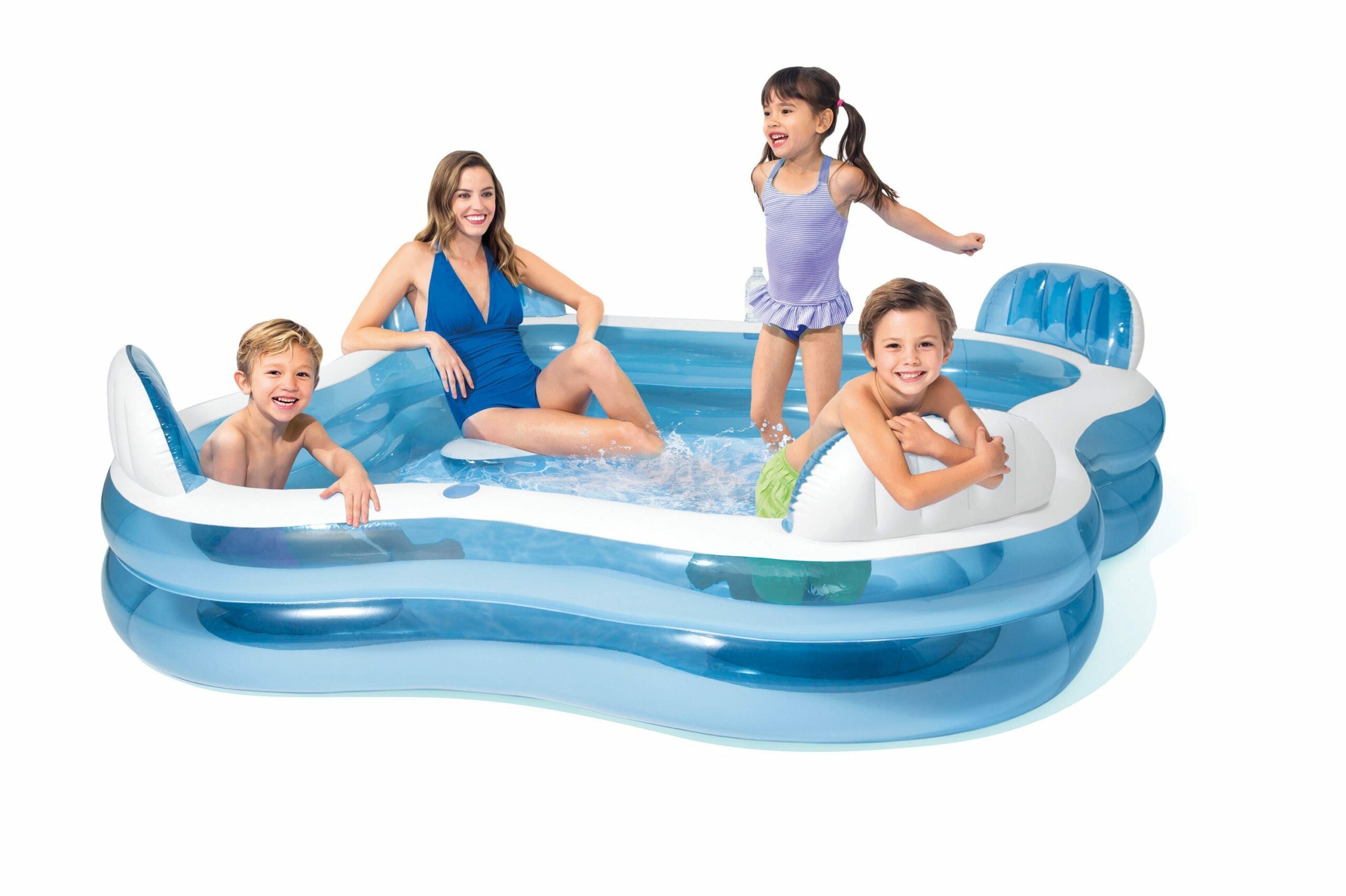Swimming Pools: Intex Swim Center Family Lounge Pool 56475