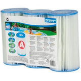 Pool Pumps: Intex 3 x Filter Cartridge replacement Size A FILTER PUMP 29003