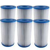 Pool Pumps: Intex 6 Pack Filter Cartridge replacement Size A INTEX FILTER PUMP 29000