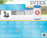 Pool Pumps: Intex Filter Cartridge replacement Size B INTEX FILTER PUMP 29005