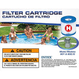 Pool Pumps: Intex 12 x Filter Cartridge replacement Size H INTEX FILTER PUMP 29007