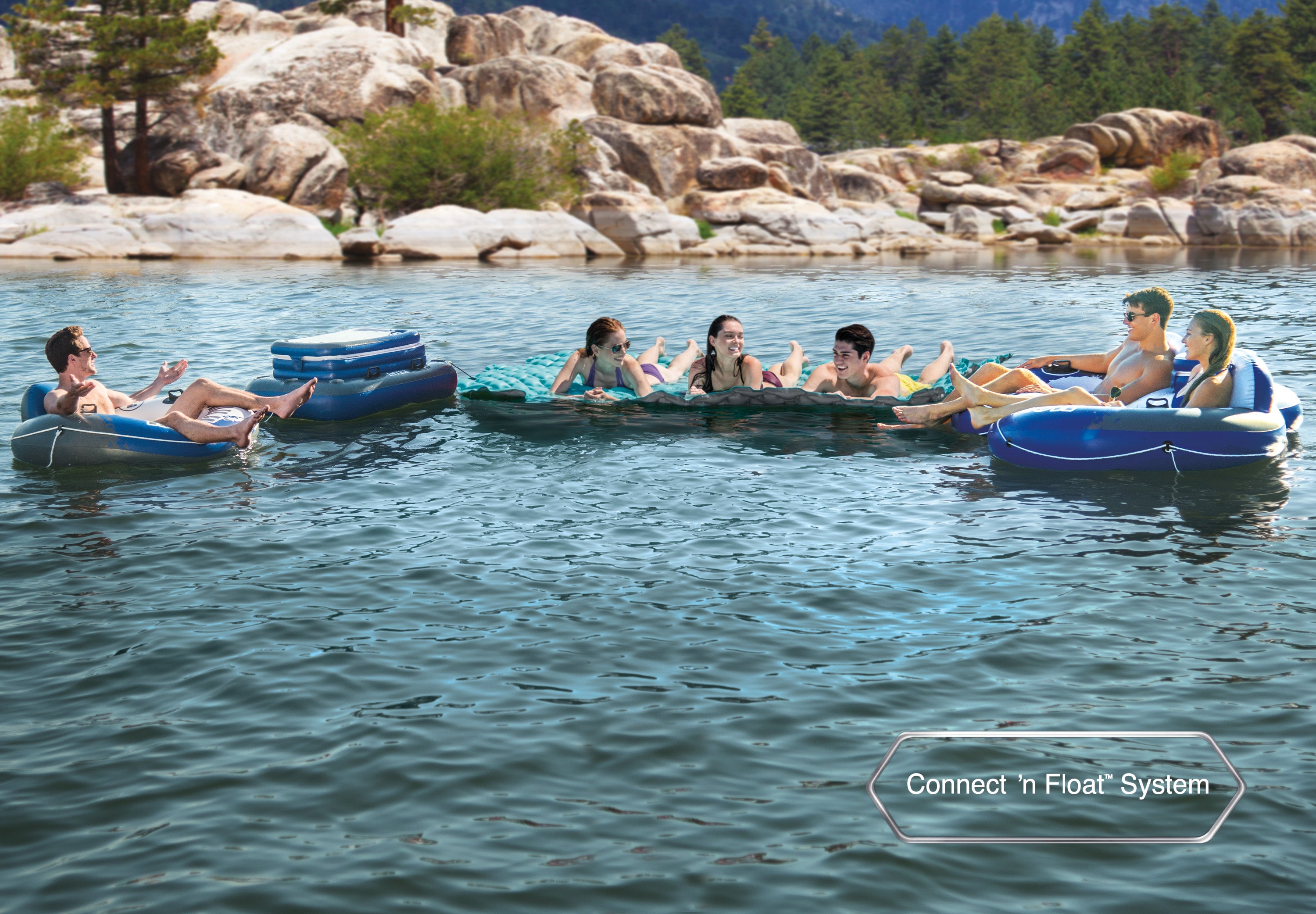 Pool Toys & Inflatables: Intex Giant Floating Inflatable Mat 56841