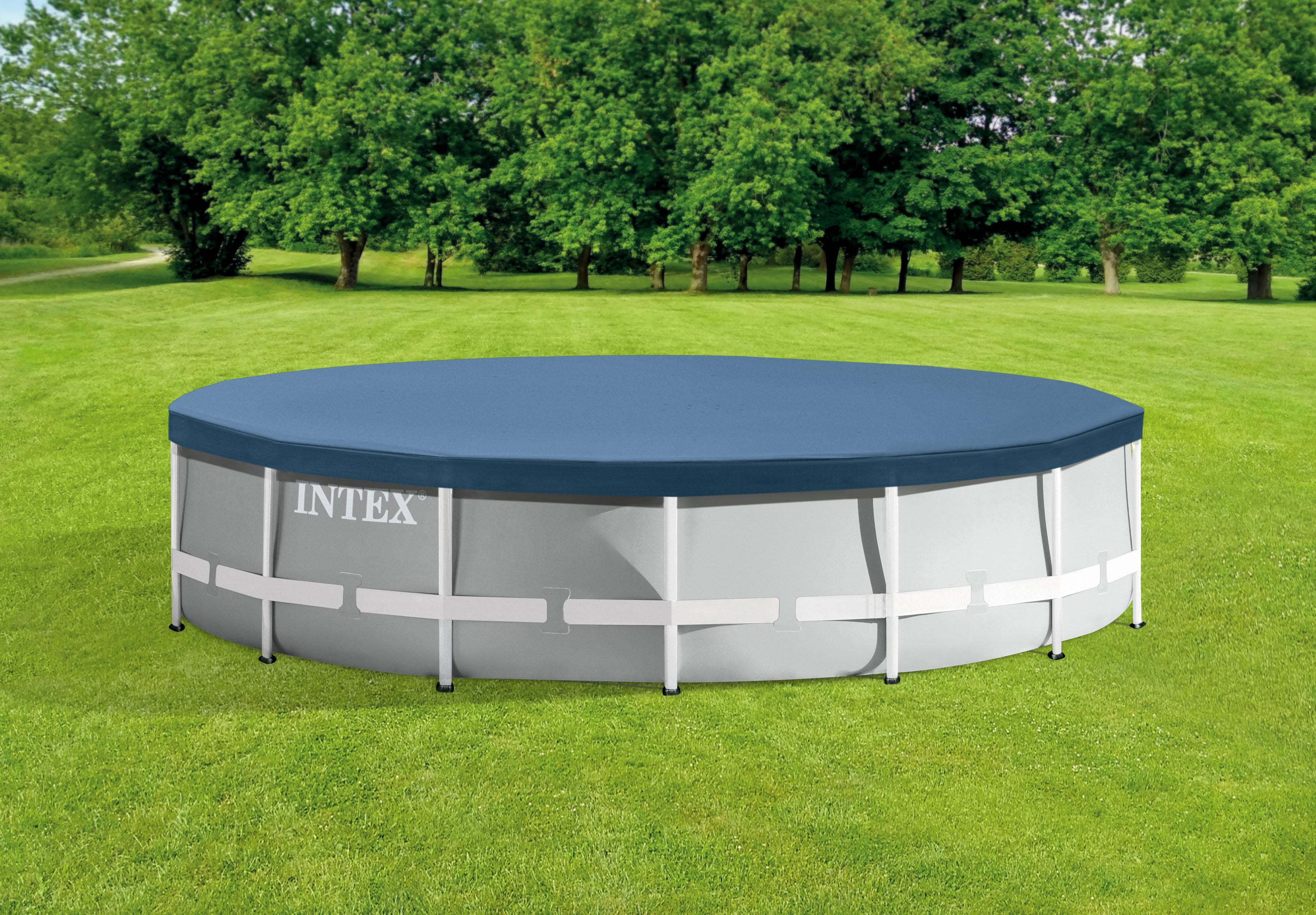 Pool Covers & Accessories: Intex Frame Pool Cover 457cm 28032