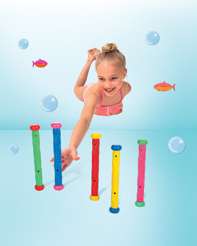 Pool Toys & Inflatables: Intex Underwater Pool Toys Play Sticks 55504