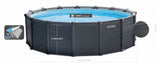 Swimming Pools: Intex Intex Graphite Grey Panel Pool 4.78 x 1.24M 26384