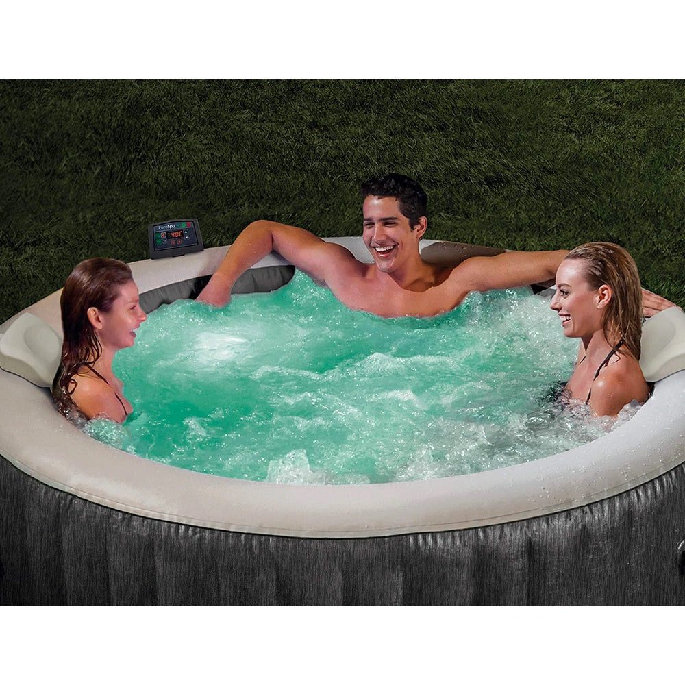 Spas & Accessories: Intex PureSpa 6 Person Greywood Spa 28442