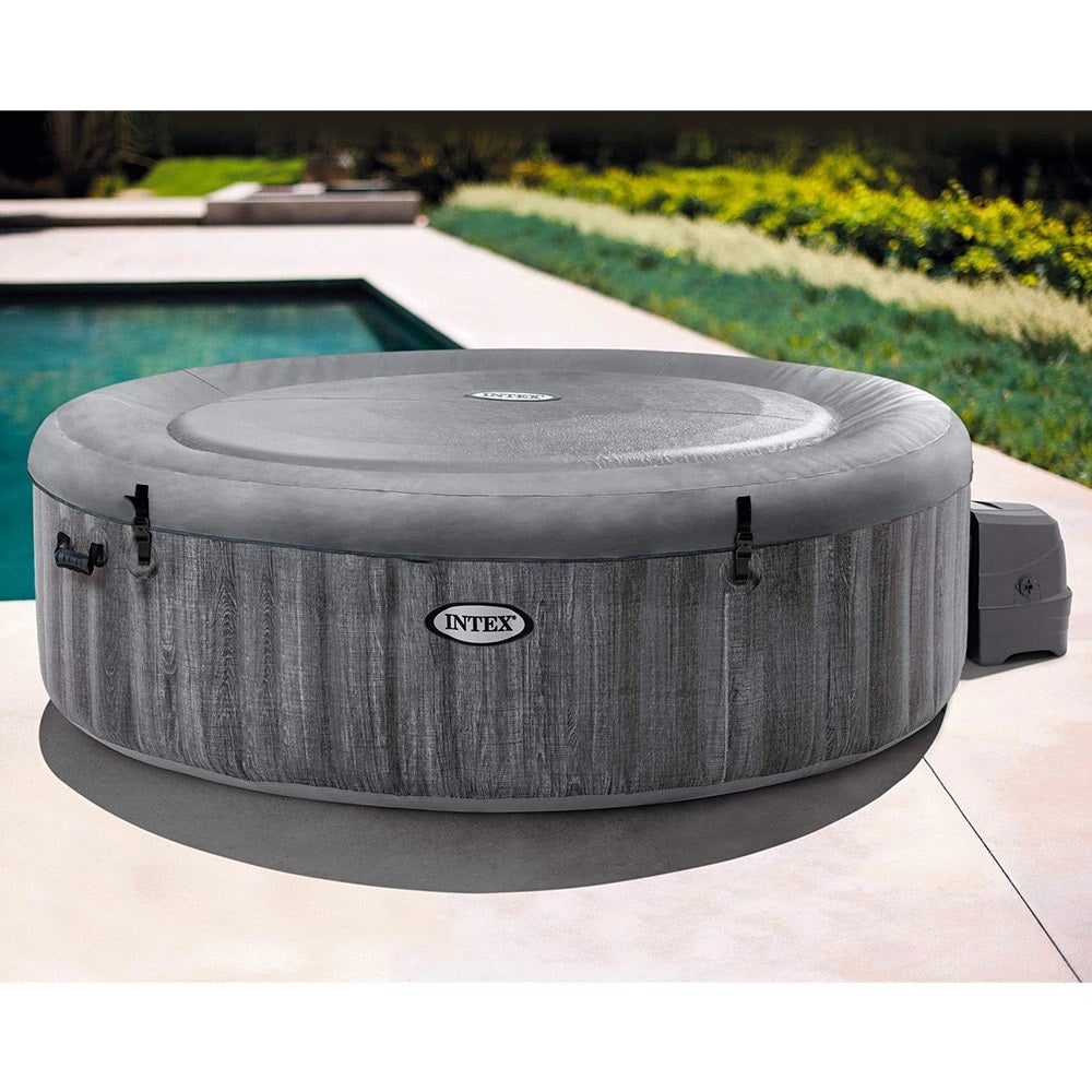 Spas & Accessories: Intex PureSpa 6 Person Greywood Spa 28442