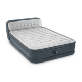 Inflatable Mattresses: Intex Queen Deluxe Headboard Airbed 64448