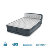 Inflatable Mattresses: Intex Queen Deluxe Headboard Airbed 64448