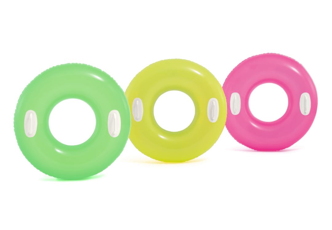 Pool Toys & Inflatables: Intex Hi Gloss Tubes 59258