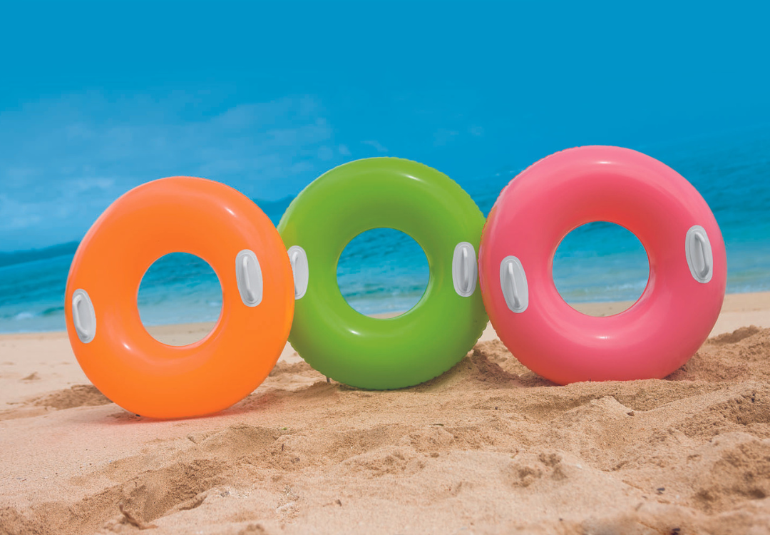 Pool Toys & Inflatables: Intex Hi Gloss Tubes 59258
