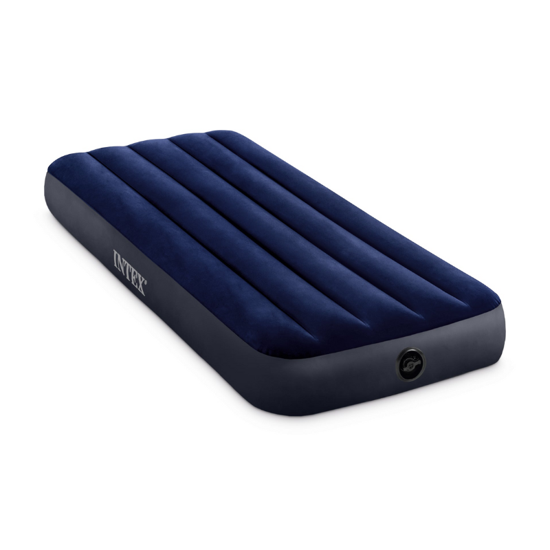 Inflatable Mattresses: Intex JR. Twin Classic Downy Airbed 64756