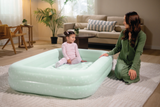 Inflatable Mattresses: Intex Kidz Inflatable Travel Bed set with Hand Pump - Stars. Great for Travel 66810