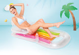 Pool Toys & Inflatables: Intex King Kool Inflatable Pool Lounge 58802