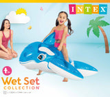Pool Toys & Inflatables: Intex Lil Whale Ride - On 58523