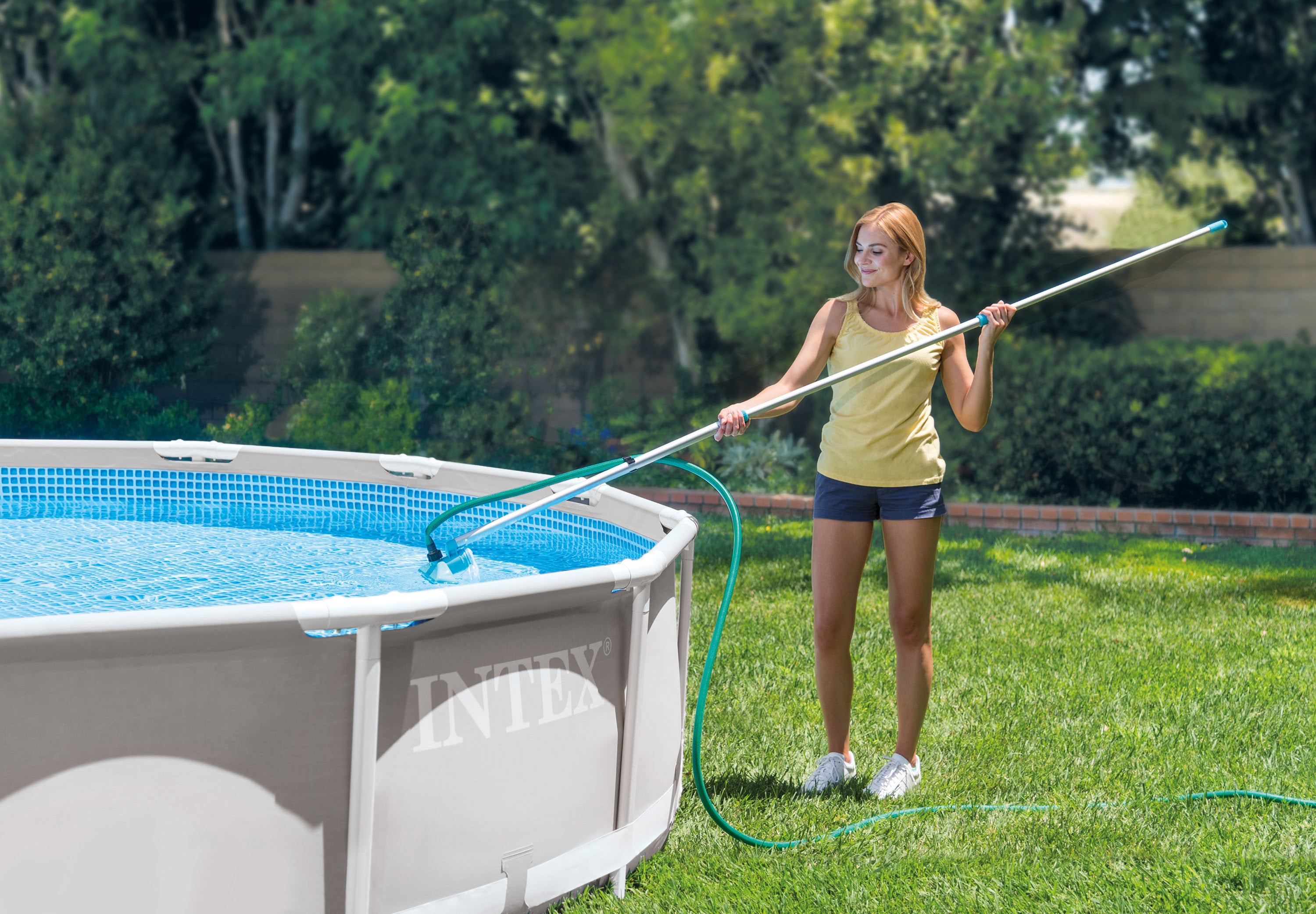 Pool Sweeps & Vacuums: Intex Pool Cleaning Maintenance Kit for Above Ground Pools 28002