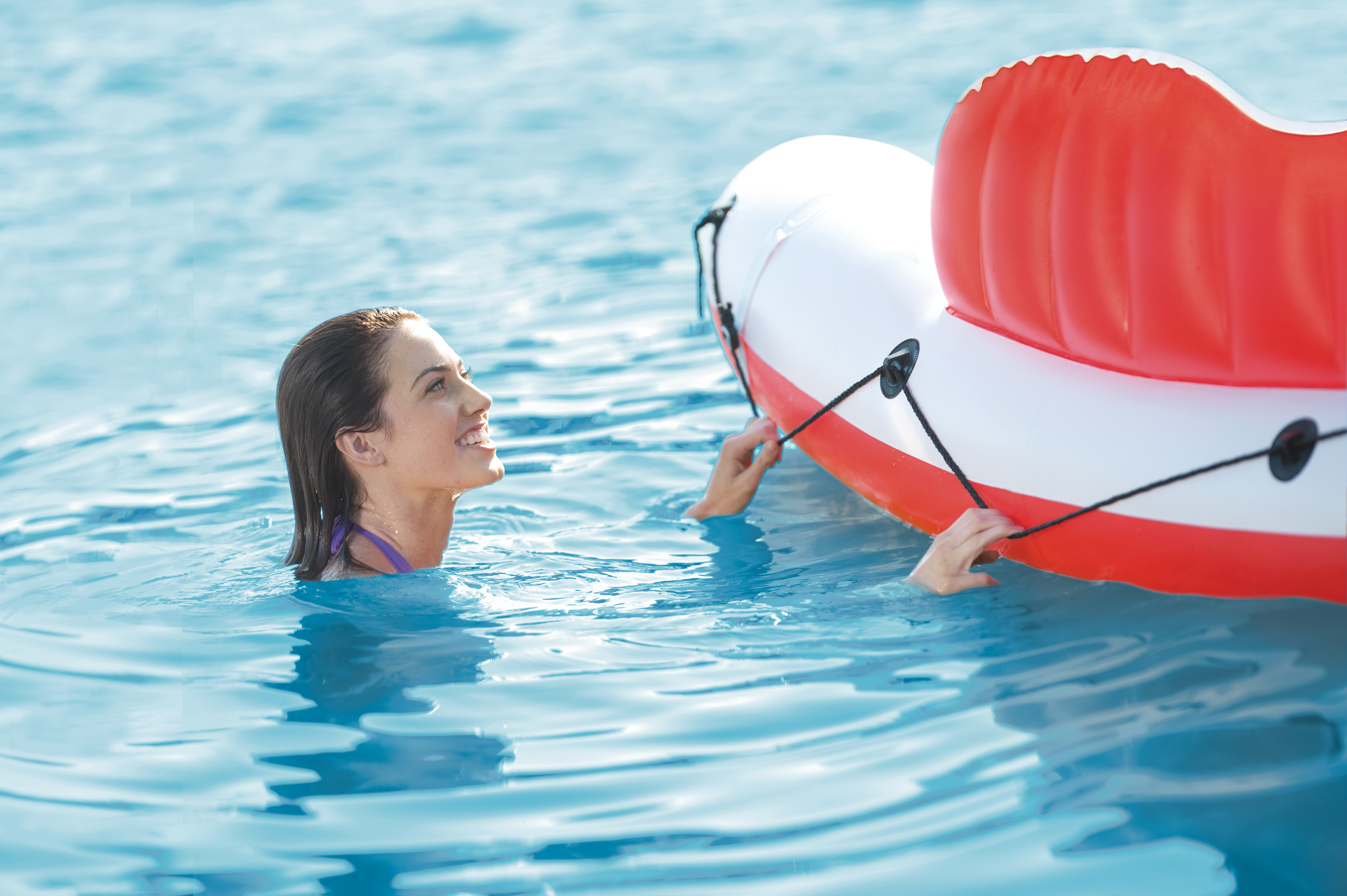 Pool Toys & Inflatables: Intex Marina Breeze Inflatable Pontoon 56296