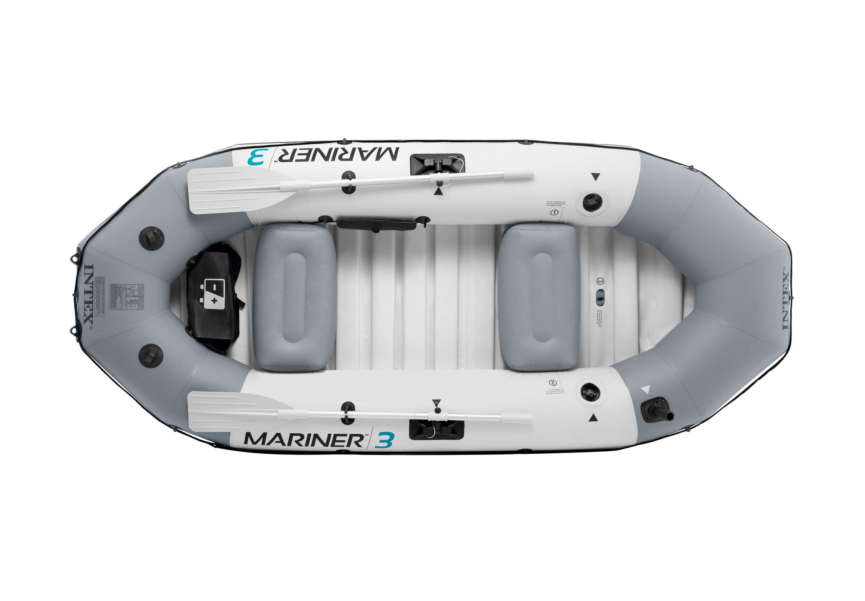 Canoes & Kayaks: Intex Mariner 3 Boat Set 68373