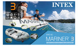 Canoes & Kayaks: Intex Mariner 3 Boat Set 68373