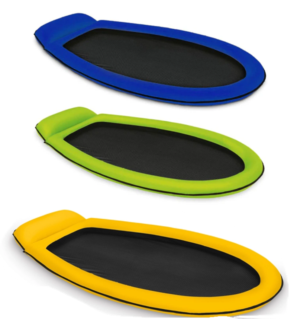 Pool Toys & Inflatables: Intex Mesh Inflatable Pool Lounge - Great for Travel 58836