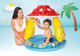 Swimming Pools: Intex Mushroom Inflatable Kiddie Pool 57114