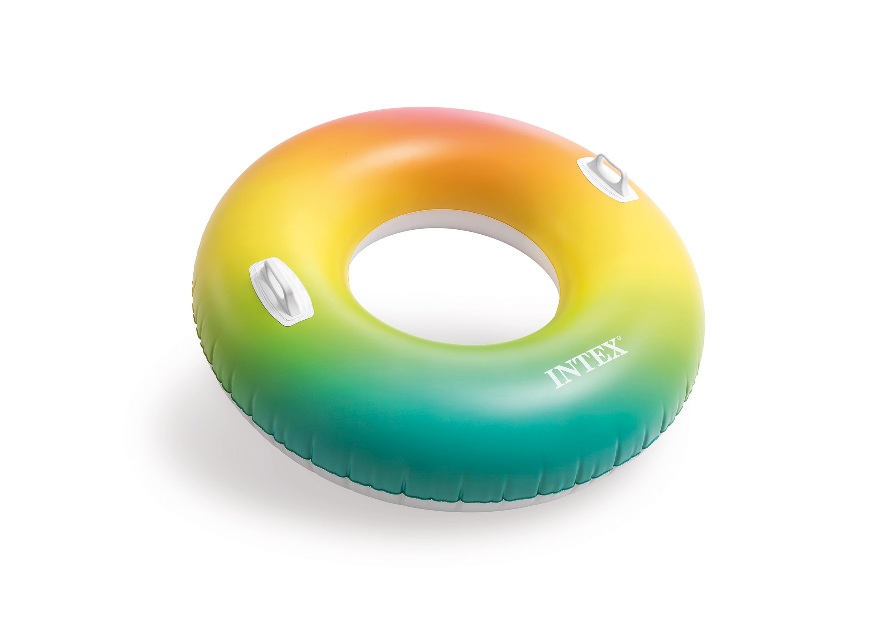 Pool Toys & Inflatables: Intex Rainbow Ombre Tube Pool Float 58202
