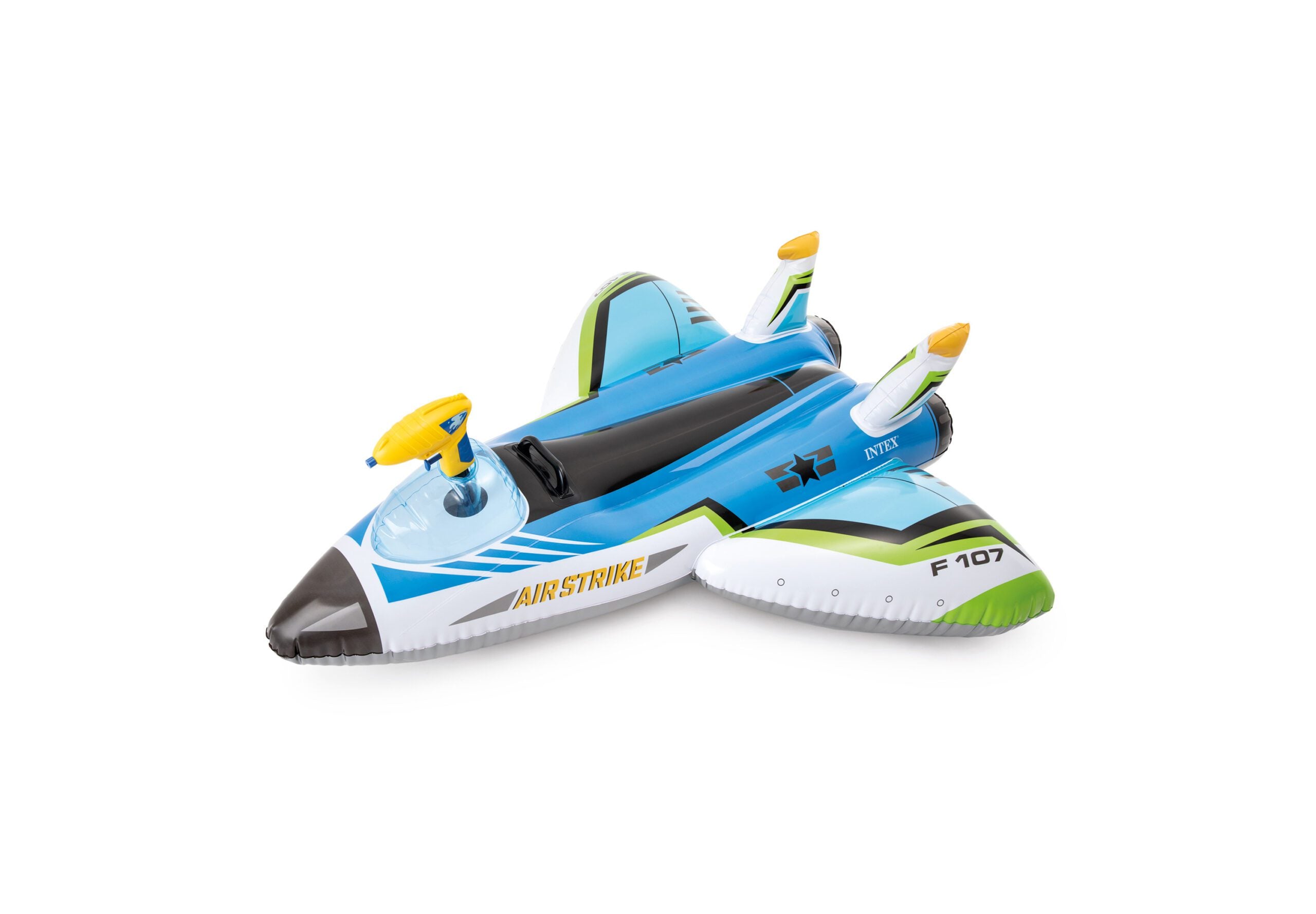 Pool Toys & Inflatables: Intex Water Gun Plane Ride-On Pool Toy 57536